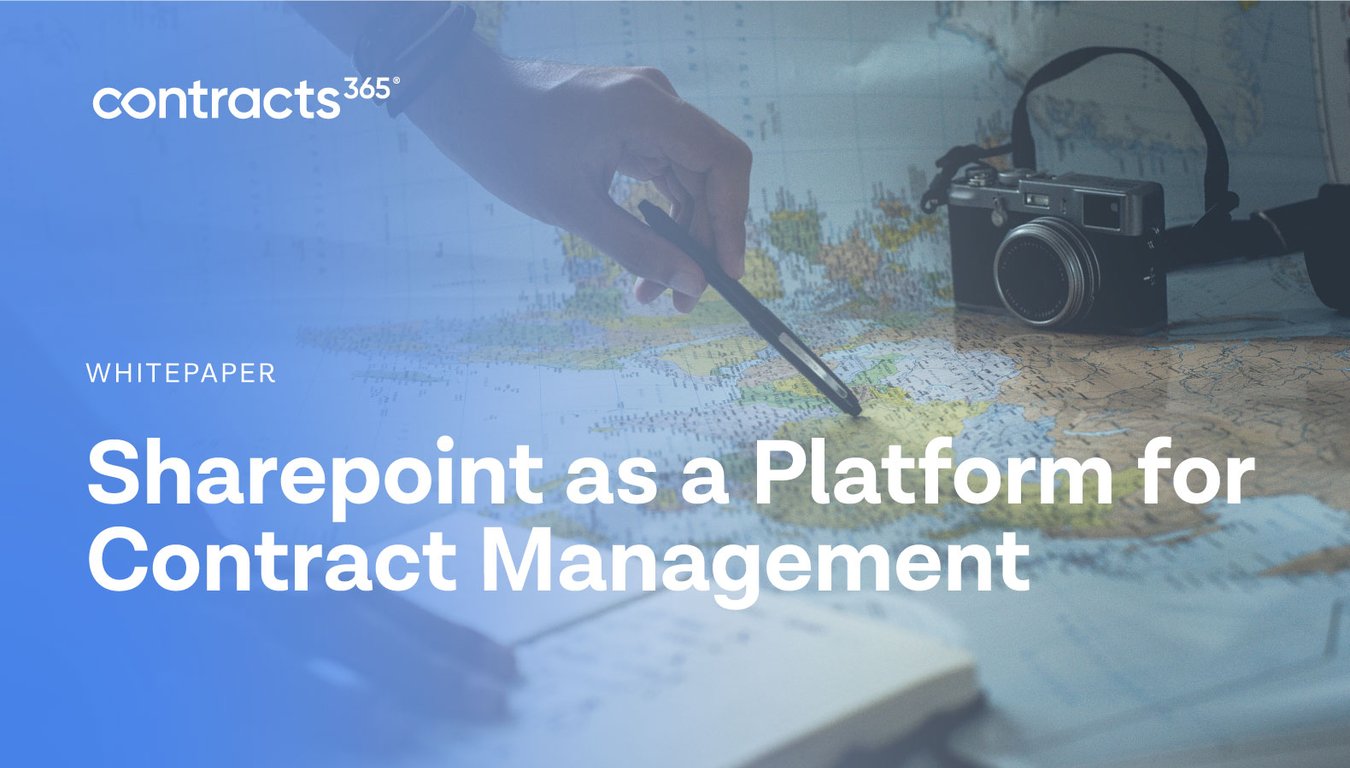 Request E-Book SharePoint as a Platform for Contract Management ...